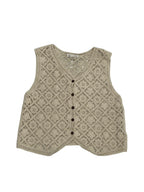 TOP EN CROCHET CON BOTONES