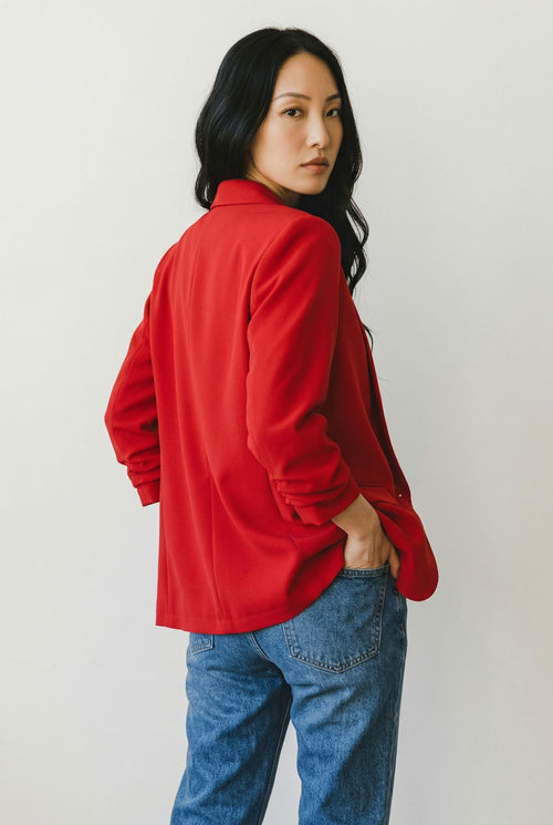 BLAZER MANGA RECOGIDA