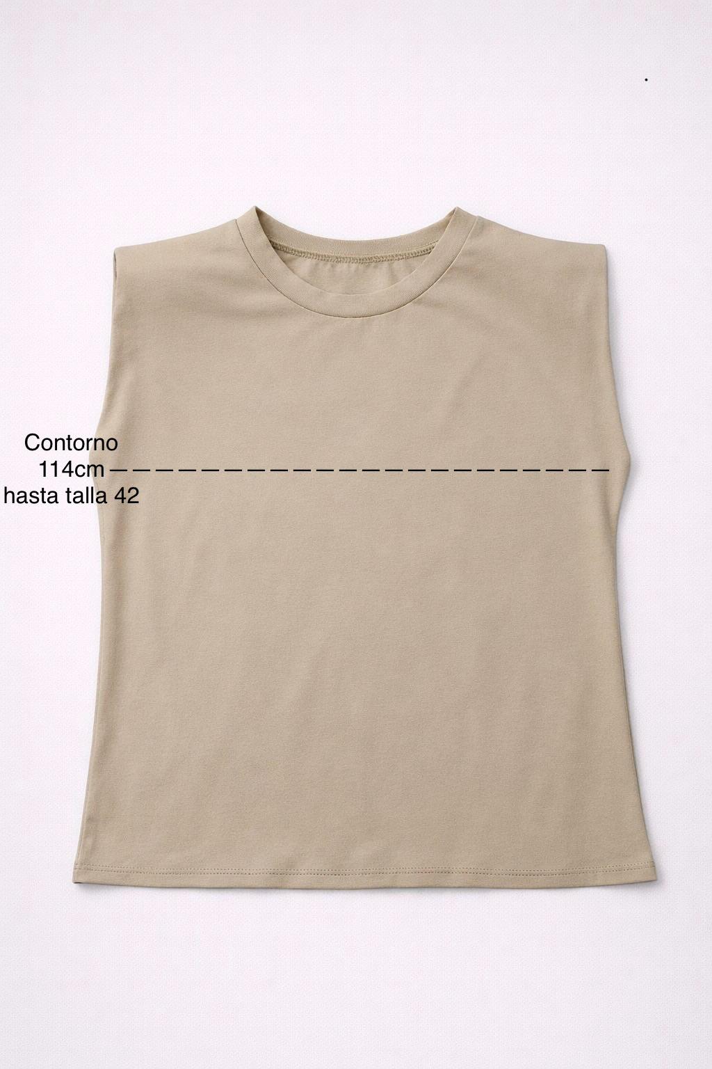 CAMISETA HOMBRERAS