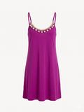 VESTIDO CORTO DE TIRANTES