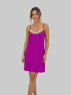 VESTIDO CORTO DE TIRANTES