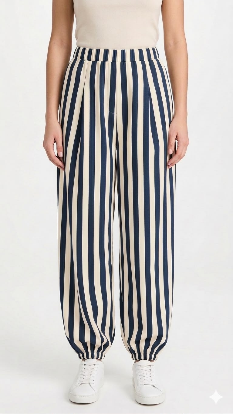 PANTALÓN JOGGER DE RAYAS
