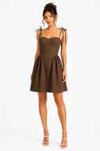 VESTIDO CORTO ESTRUCTURADO