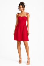 VESTIDO CORTO ESTRUCTURADO