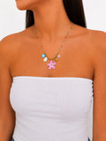 COLLAR DIJE FLOR DE VERANO