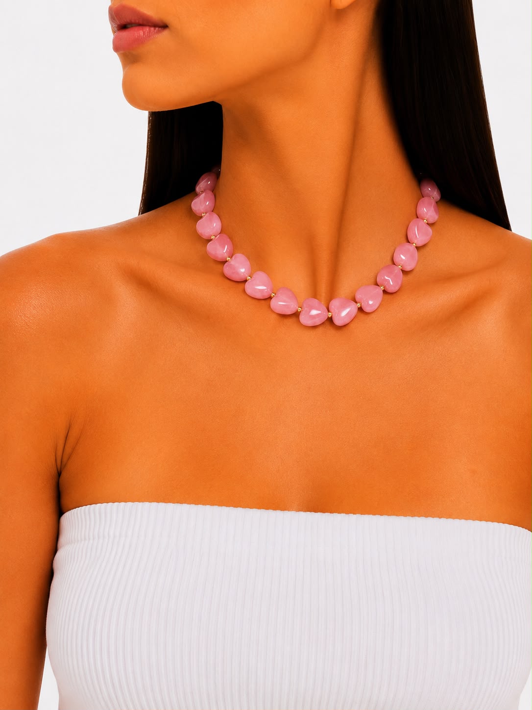 COLLAR DE CORAZONES