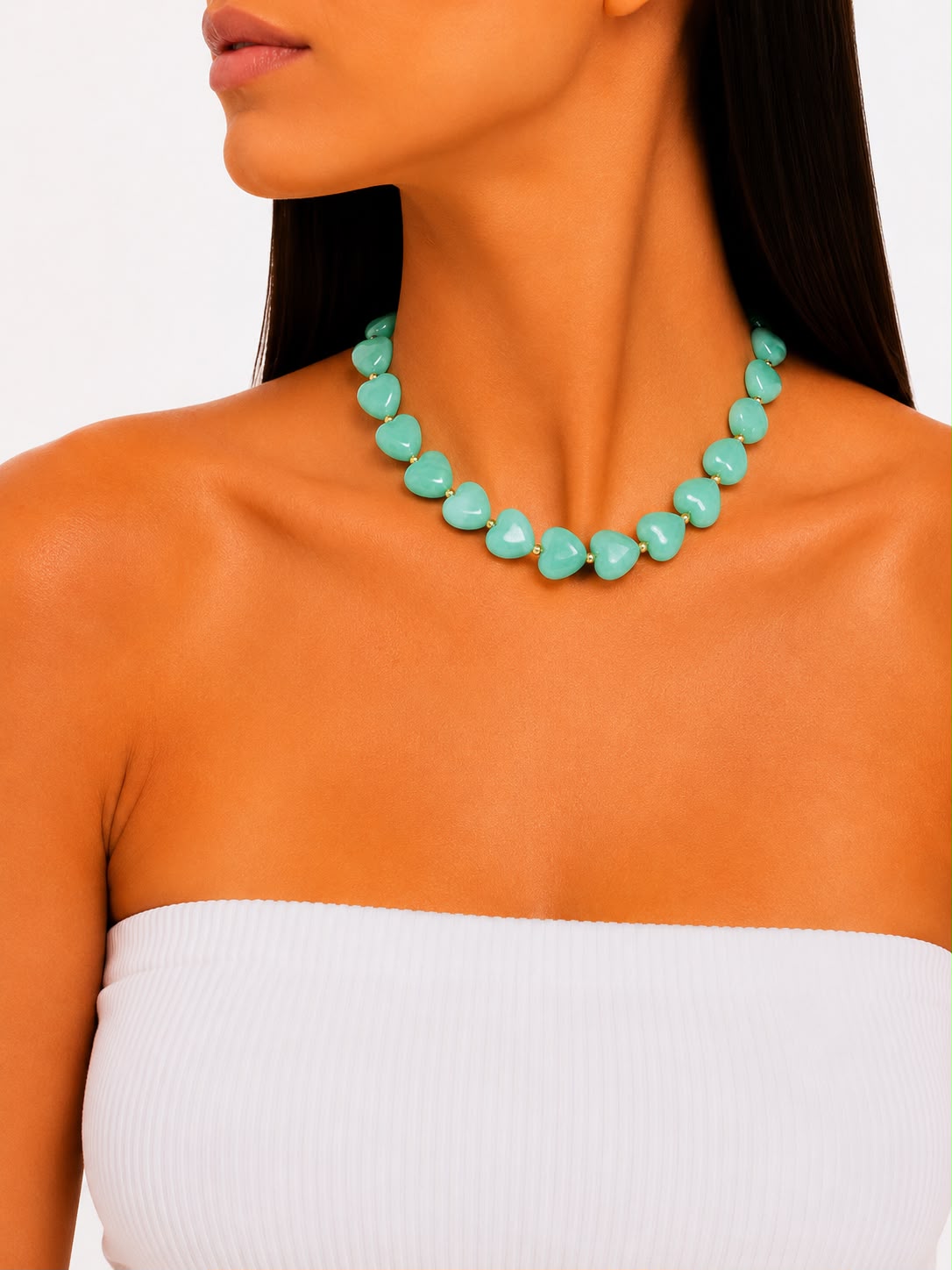 COLLAR DE CORAZONES