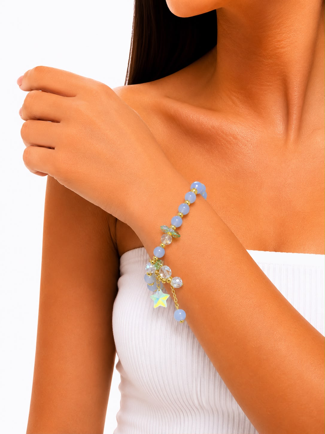 PULSERA COQUETTE DE ESTRELLA TORNASOL