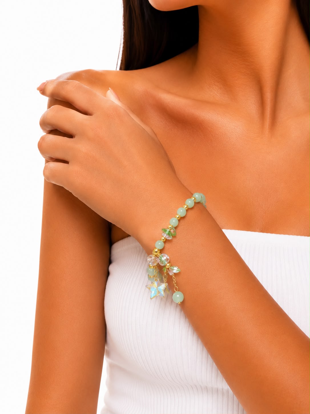 PULSERA COQUETTE DE ESTRELLA TORNASOL