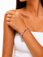 PULSERA DIJE CORAZON GRUESA