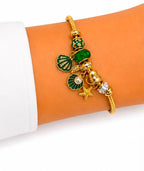PULSERA DORADA CON DIJES