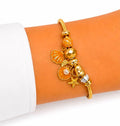 PULSERA DORADA CON DIJES