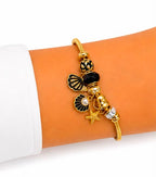 PULSERA DORADA CON DIJES