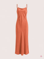 VESTIDO LARGO CON TIRANTES FINOS