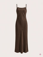 VESTIDO LARGO CON TIRANTES FINOS