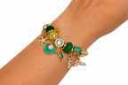 PULSERA PLATEADA CON DIJES