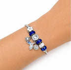 PULSERA PLATEADA CON DIJES
