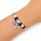 PULSERA PLATEADA CON DIJES