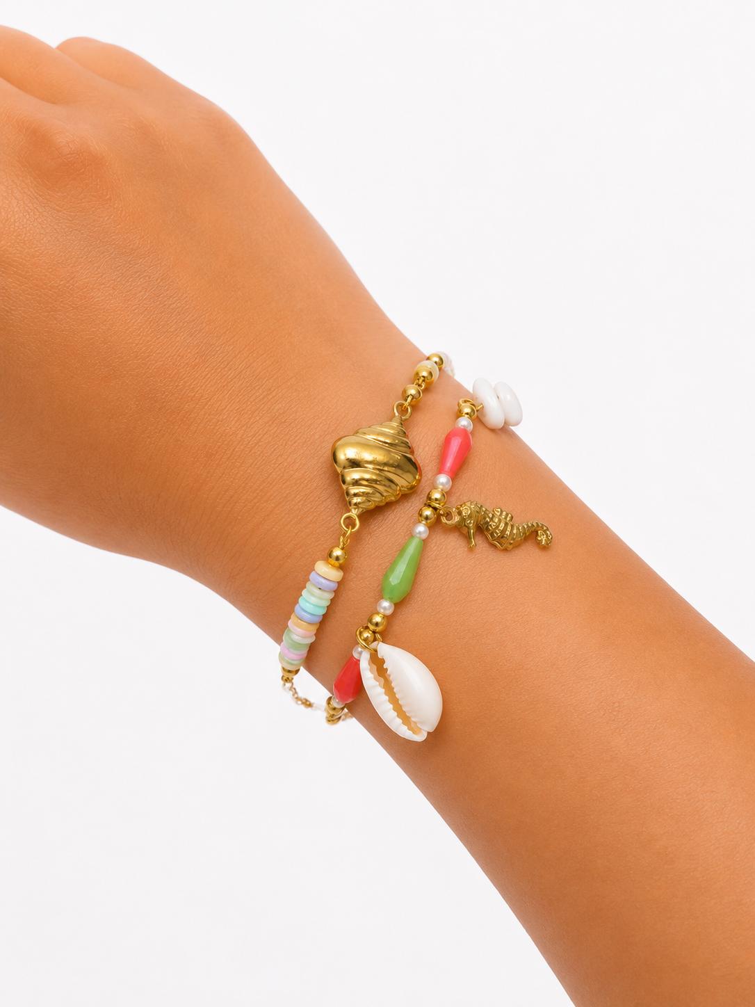 PULSERAS EN VARIEDAD DE SET DELICADAS