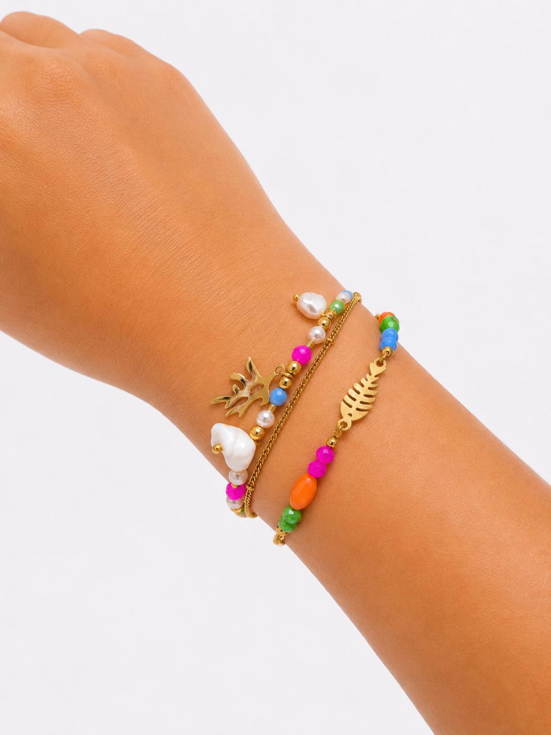 PULSERAS EN VARIEDAD DE SET DELICADAS