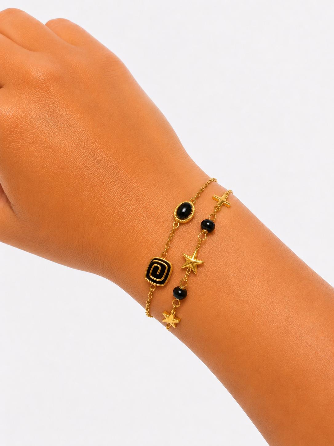 SET DE PULSERAS MINIMALISTAS