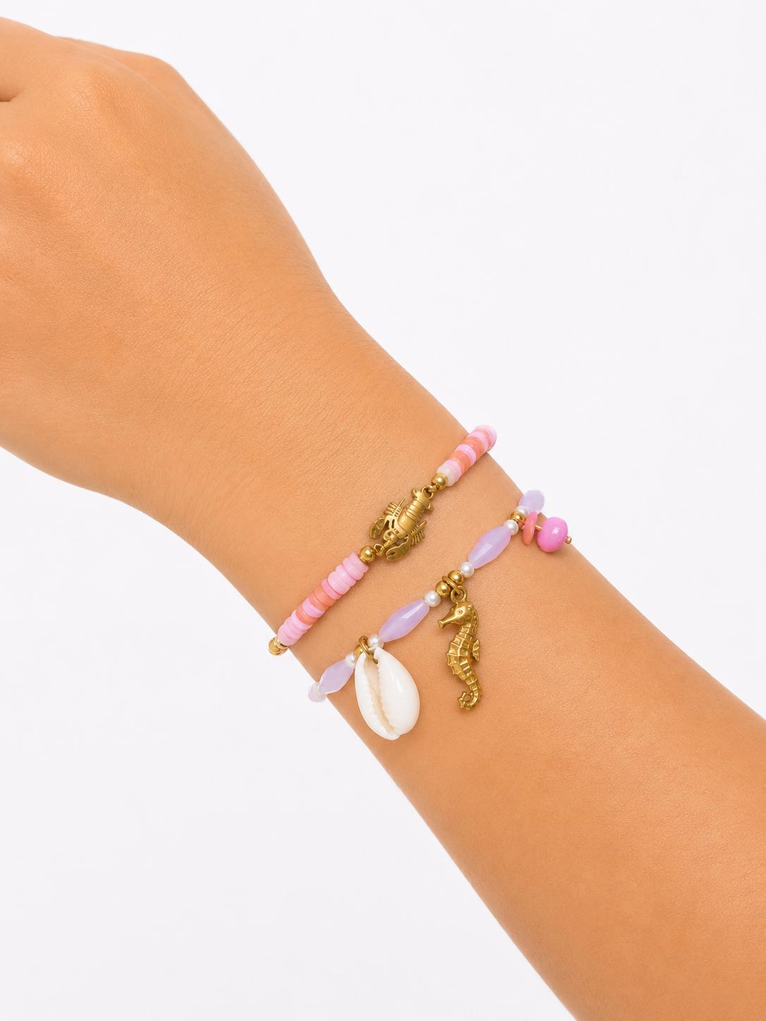 PULSERAS EN VARIEDAD DE SET DELICADAS