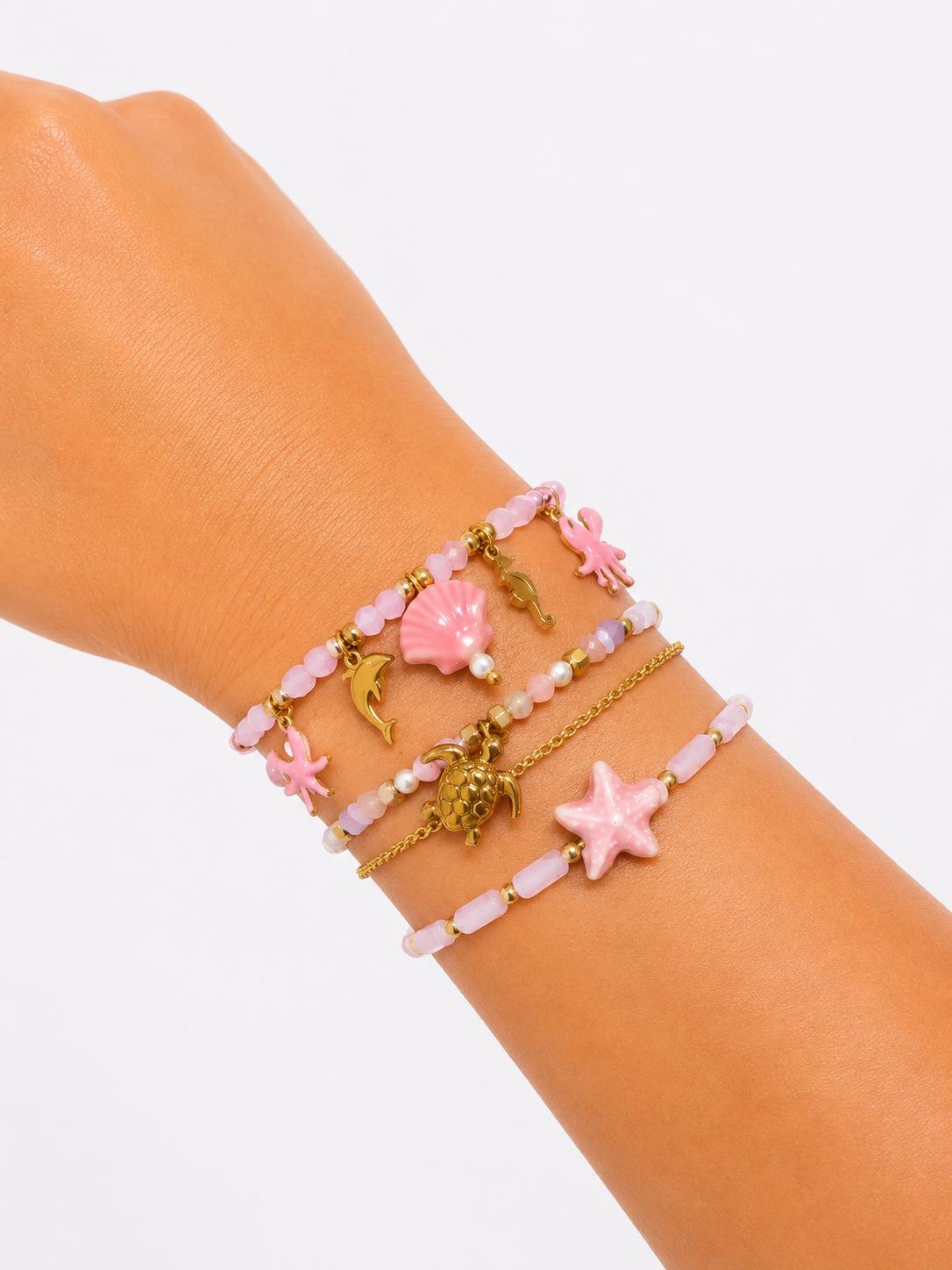 PULSERAS EN VARIEDAD DE SET DELICADAS