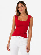 BLUSA LICRADA SIN MANGAS