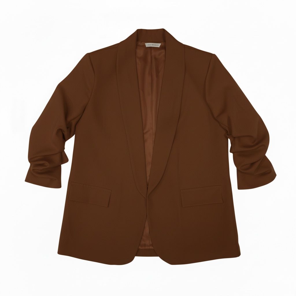 BLAZER MANGA RECOGIDA TALLA CURVY