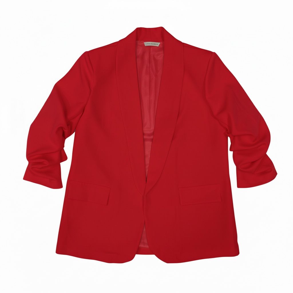 BLAZER MANGA RECOGIDA TALLA CURVY
