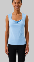 BLUSA LICRADA SIN MANGAS