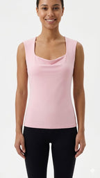 BLUSA LICRADA SIN MANGAS