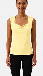 BLUSA LICRADA SIN MANGAS