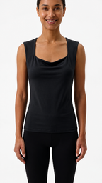 BLUSA LICRADA SIN MANGAS