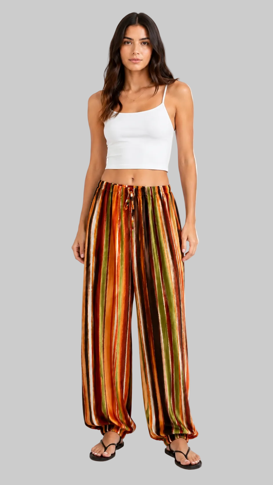 PANTALÓN RAYAS MULTICOLOR
