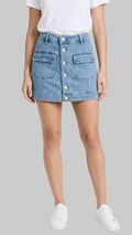 FALDA SHORT CON BOTONES