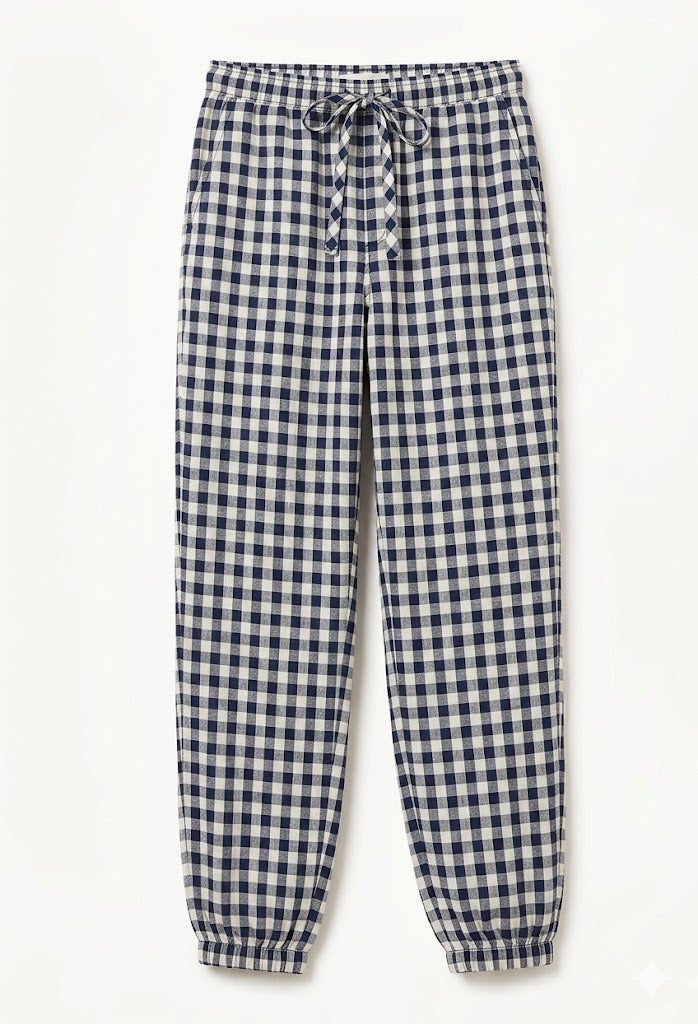 PANTALÓN JOGGER CUADROS VICHY