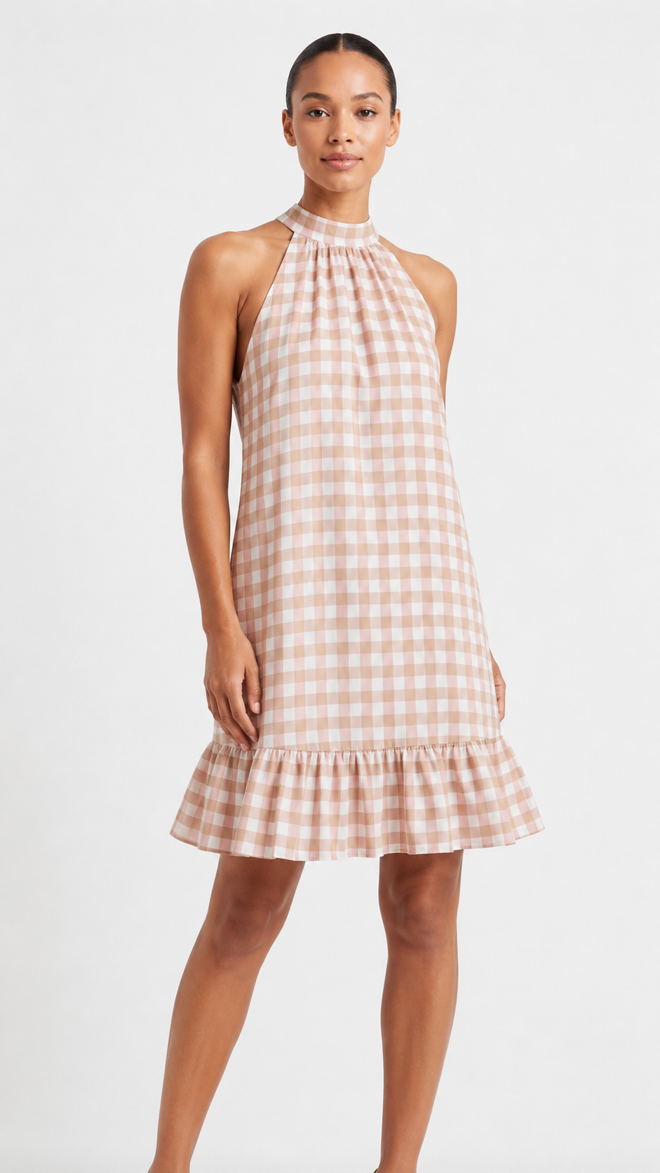 VESTIDO CORTO VICHY