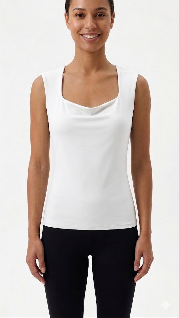 BLUSA LICRADA SIN MANGAS