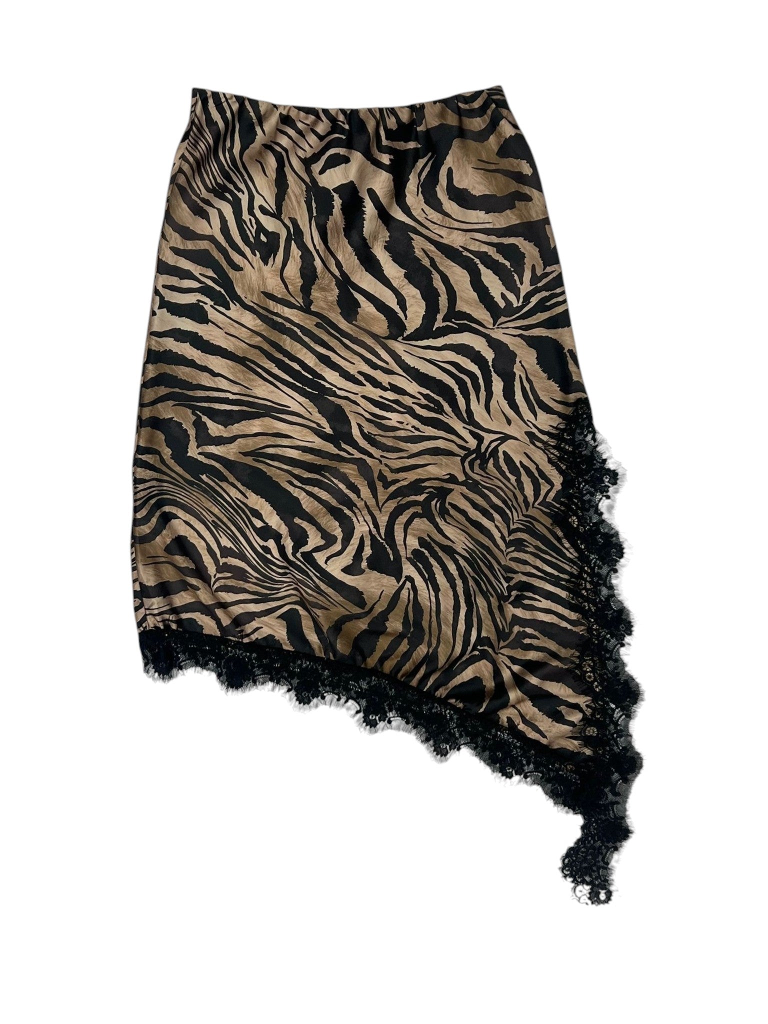 FALDA MIDI ESTAMPADA