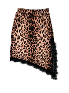 FALDA MIDI ESTAMPADA